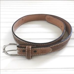 Tony Lama Ostrich Belt 34 Mens